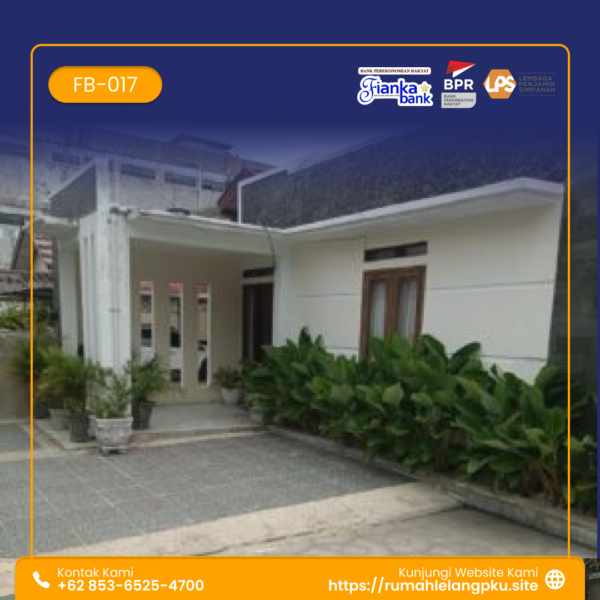 Kode Rumah: FB 019 Dahlia Sukajadi