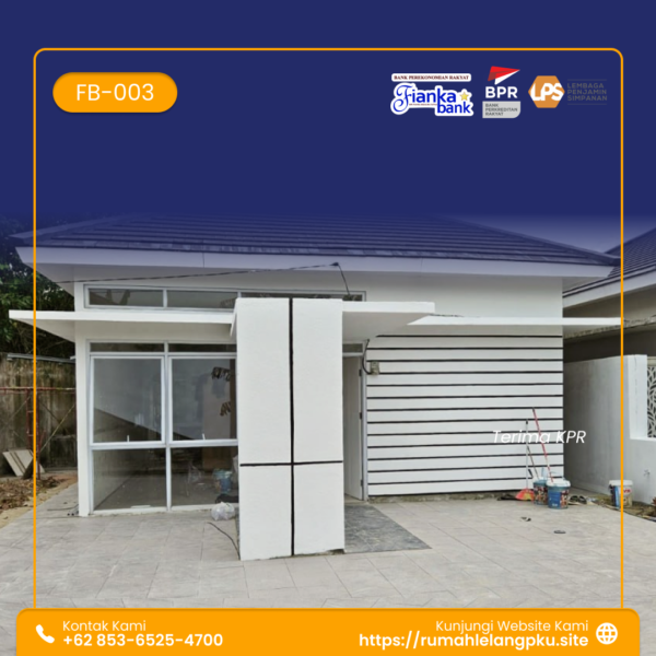 Kode Rumah: FB-007 Perumahan Harmony Recidence