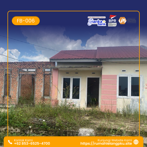 Kode Rumah: FB-004 Perum green Palace